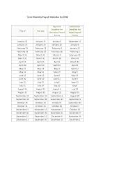 Menstrual fluid is the correct name for the flow, although many people prefer to refer to it as menstrual blood. Semi Monthly Payroll Calendar Templates At Allbusinesstemplates Com