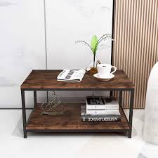 0 out of 5 stars, based on 0 reviews current price $189.99 $ 189. Homerecommend Coffee Table Snack End Tables Industrial Sofa Table Vintage Cocktail Wood Console Table With Storage Shelf And Metal Frame For Home Living Room Brown Home Kitchen Console Sofa Tables