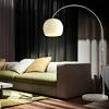 Lounge bogen stehlampe big bow kupfer. 1
