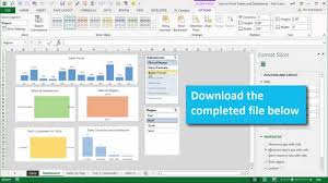 How To Create A Dashboard Using Pivot Tables And Charts In Excel Part 3 Excel Pivot Table Chart