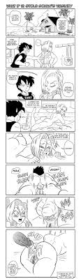 dragon ball, dragon ball z, android 18, son gohan, videl - Rule 34 XYZ
