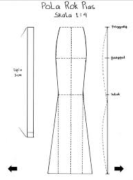 Jika ingin membuat pola rok pias 8, 10, 12 dst, dapat. Saroeng Skirt Pattern Fashion And Life Style Bahan Ajar Pola Konstruksi Dan Pembuatan Pola Kebaya Sistem Pr Pembuatan Pola Pola Menjahit Gratis Pola Jahitan