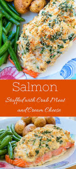Costco fresh stuffed salmon these pictures of this page are about:costco salmon recipe Salmon Stuffed With Crab Meat And Cream Cheese Recipe Perfect For Any Occasion Seafood Dinner Baked Salmon Recipes Seafood Recipes