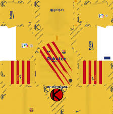 Barcelona 4th Kit In Dream League Soccer 2019 Gamerdude03 Youtube