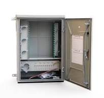 Fiber Optic Distribution Cabinet Outdoor Wall-mounted Empty Box 72 96 144  Core Optic Cross Connect Cabinet