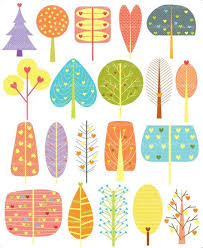 20 Tree Clip Art High Resolution Personal And Commercial Use Clip Art Digital Clip Art Set Art