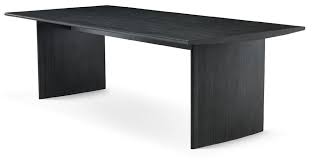 Typically, as the table length increases, so does the width of the tabletop. Casa Padrino Luxury Dining Table Anthracite Gray 230 X 110 X H 76 Cm Solid Wood Kitchen Table Rectangular Dining Room Table Luxury Dining Room Furniture