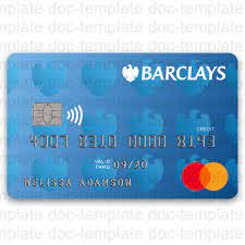 Maybe you would like to learn more about one of these? Barclays Bank Credit Card Front Back