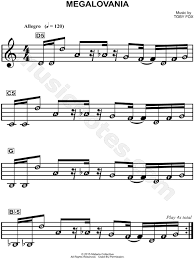 Backbone (megalovania) easy piano letter notes sheet music for beginners, suitable to play on piano, keyboard, flute, guitar, cello, violin, clarinet, trumpet, saxophone, viola and any other similar instruments you need easy letters notes chords for. Megalovania From Undertale Sheet Music For Beginners In D Minor Download Print Sku Mn0200085
