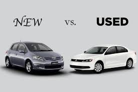 Used car insurance rates will typically cost less than insurance for a new car, depending on the age of the car. Advantages And Disadvantages Of New Cars Vs Used Cars Auto Insurance Quotes For Illustration