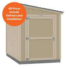 15 posts related to arrow storage sheds home depot. Tuff Shed Installed The Tahoe Series Lean To 6 Ft X 10 Ft X 8 Ft 3 In Un Painted Wood Storage Building Shed 6x10 L2 E1 Np The Home Depot
