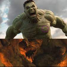 Scientist bruce banner scours the planet for an antidote to the unbridled force of rage within him: In Thor Ragnarok The Hulk Still Has His Scar From The Incredible Hulk Moviedetails