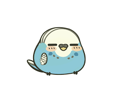 Cool Stylised Budgie Ie I Can Get A Bit Crazier With My Shapes For Animals Cute Kawaii Drawings Cute Drawings Cute Animal Drawings