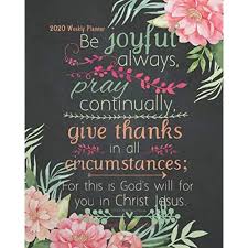 Buy 2020 Bible Verse Planner Bible Verses Weekly Daily Monthly Planner 2020 2020 Weekly Planner 8 X 10 Calendar Schedule Organizer Bible Verses Floral 2020 Weekly Planner2020 Planner Series Paperback Organizer