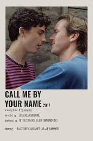 Call Me By Your Name Original Movie Poster Call Me By Your Name Polaroid Poster In 2020 Movie Posters Minimalist Alternative Movie Posters Movie Poster Wall