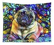 The lower the quality, the better the compression! Psychedelic Pug Dog Art Fleece Blanket For Sale By Peggy Collins