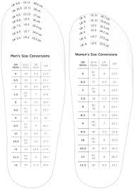 new balance shoe size chart