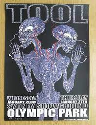 Tool Sydney 2011 Tool Band Artwork Metal Posters Art Music Concert Posters