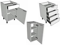 With legs, for commercial kitchens. Stainless Steel Kitchen Base And Wall Cabinets