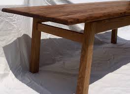 I inherited a full wormy chestnut set from my great grand parents from the early 1900s. Hand Crafted Wormy Chestnut White Oak Coffee Table By Appalachian Framery Custommade Com