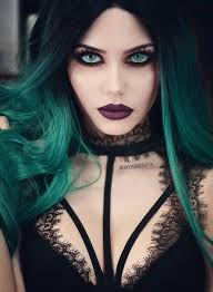 Google Goth Beauty Dark Beauty Hair Styles