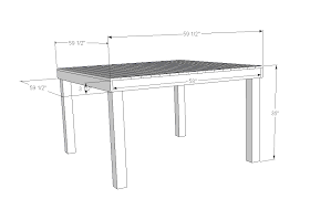 This height leaves enough room for typical adults to rest their feet on the floor. Size Of Kitchen Table Novocom Top