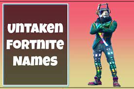 Use these cool, good, funny, cute and epic fortnite usernames or nicknames for your character. 5700 Cool Fortnite Names 2021 Not Taken Good Funny Best