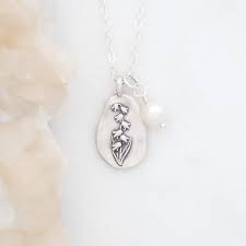 May Birth Flower Necklace Sterling Silver By Lisa Leonard Designs
