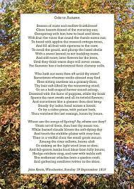 In The Early Autumn Of 1819 The Twenty Three Year Old John Keats Wrote How Beautiful The Season Is Now This S Keats To Autumn Keats To Autumn John Keats