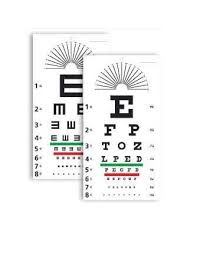 The snellen test uses a chart of letters or symbols. Snellen Chart Literate Illiterate Designed His Optotypes Afrimedics