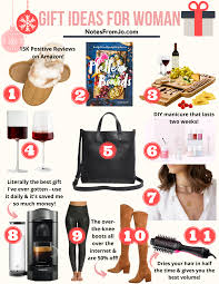 Unless she is a cat lady, then she may actually. Gift Ideas For Women Notes From Jo