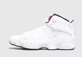 Air Jordan 6 Rings Black And White The Jordan 6 Rings Adds A Paint Splatter Print To Its Midsole Sneaker Head Sneakers Men Sneakers