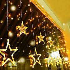 With christmas soon approaching, it calls for nothing else but to make our homes and offices look christmasy in the best way we know how. Amazon Com Quntis Led 12 Stars Curtain Lights 138 Leds Christmas Window Icicle Lights 8 Modes Decorative Fairy String Lights Backdrop For Outdoor Indoor Home Bedroom Wedding Party Kitchen Wall Warm White