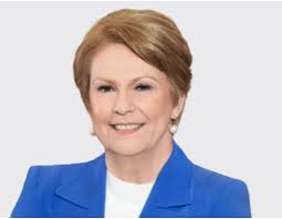 Vicki Hollub and Joe Biden