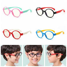 Filter Blue Light Blocking Computer Glasses Children Kids Boys Girls Retro Round Computer Glasses Kids Boys Retro