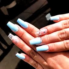 Pin On Nails Acrylic 2020 See more ideas about blue nails, nails, cute nails.