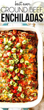Best Beef Enchiladas Make Ahead Freezer Instructions Tips Tricks In 2020 Beef Enchiladas Mexican Food Recipes Best Beef Enchilada Recipe