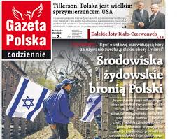 Maybe you would like to learn more about one of these? Gazeta Polska Codziennie Wzywa Do Ustapienia Izraelowi Ws Ustawy O Ipn