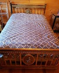 It's possible you'll found another bed without headboard or footboard better design concepts. 1900 1950 Antique Full Size Brass Bed Vatican