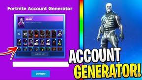 No human verification or survey is required here. Fortnite Account Generator With Skins