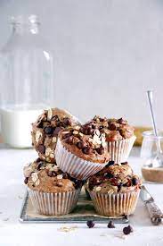 Sugar Free Almond Butter Banana Muffins Del S Cooking Twist Recipe Sugar Free Recipes Fun Baking Recipes Yummy Food Dessert