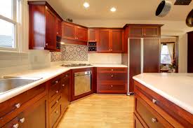 mahogany kitchen cabinets modernize