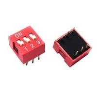 3 Position DIP Switch, 6 Pin, SPST