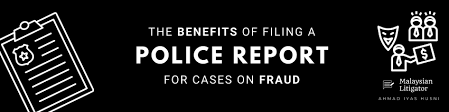 Though payroll fraud is unavoidable, it is preventable. The Benefits Of Filing A Police Report For Cases On Fraud Malaysian Litigator