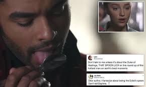 Actor who plays duke of hastings will be moving on to work on several film projects published: Bridgerton Fans Go Wild Over The Duke Of Hastings Seductively Licking A Spoon Daily Mail Online