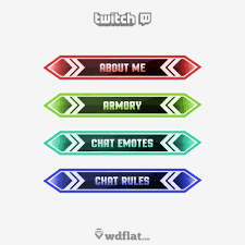 You can customize all your colors like for user icon, donation icon, accent color, and your main color. 120 Free Twitch Panels For Streamers Graphic Design Resources