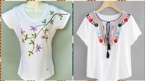 More images for how to embroider a shirt by hand » Traditional Stylish Hand Embroidery Shirts Designs For Girls Youtube