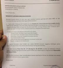 Surat pernyataan bersedia membayar ganti rugi. Saya Nak Ganti Rugi Lelaki Dakwa Dbkl Rosakkan Basikal Miliknya Bernilai Rm3 000
