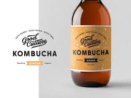 This hard kombucha brand celebrates the farms where the apples and grapes for their heirloom flavors are sourced. Kombucha Branding Kombucha Branding Kombucha Bottles Kombucha Labels