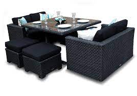 Notify me when this product is available. Versatility Black Sofa Deluxe Cube Rattan Furniture 8 Seat Set Garden